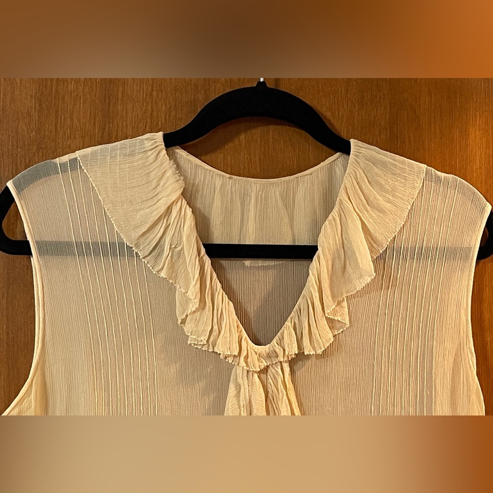 EXTREMELY RARE 1930’s Sheer Blouse, approximately a size 8